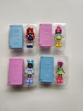 Royale High Surprise Locker mini doll set lot of 4 (No Code)